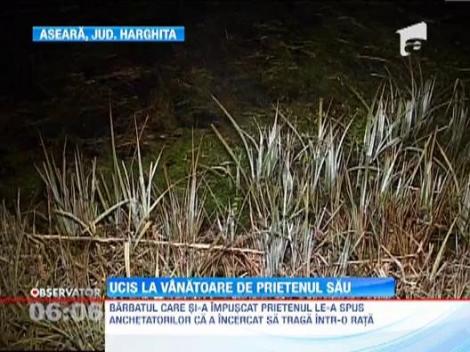 O partida de vanatoare s-a incheiat tragic pentru un barbat! A fost impuscat din greseala de prietenul sau