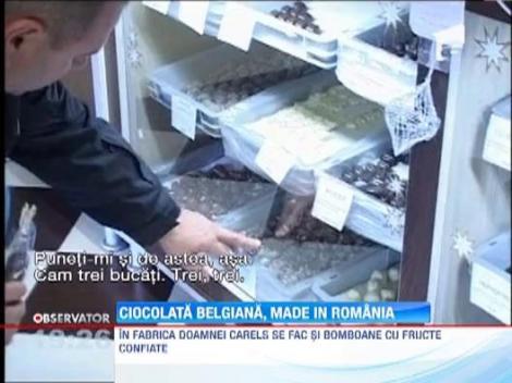O belgianca a renuntat la tara natala pentru a produce ciocolata in Romania
