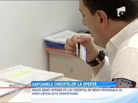 Capcanele creditelor la oferta. Atentie mare la promotiile acordate de banci!