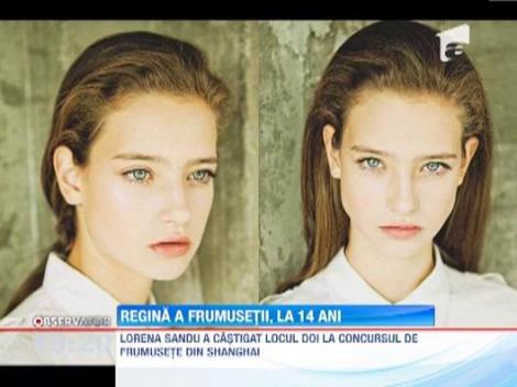 O romanca de 14 ani a cucerit China cu frumusetea ei