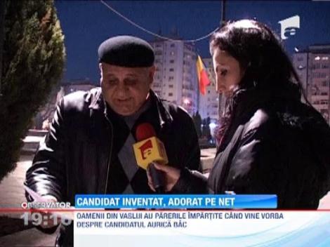 Candidat inventat, adorat pe net