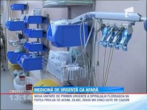 Unitatea de Primiri Urgente a spitalului Floreasca din Capitala are o noua camera de garda
