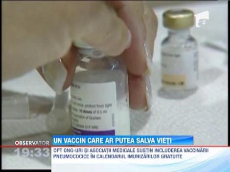 8 ONG-uri si organizatii sustin includerea vaccinarii pneumococice in programul imunizarii gratuite