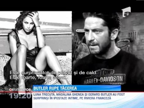 Gerard Butler i-a confirmat lui Jay Leno relatia cu Madalina Ghenea