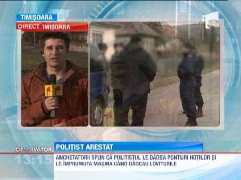 Un politist din Arad, arestat preventiv pentru luare de mita si sprijinirea unui grup infractional