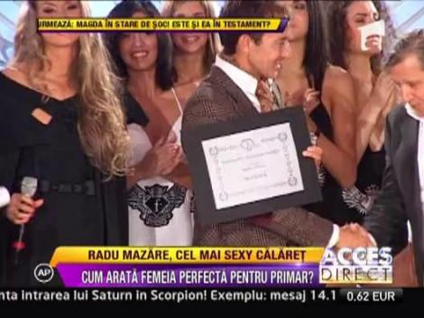 Radu Mazare a urcat din nou pe podiumul de moda, intr-o tinuta de echitatie