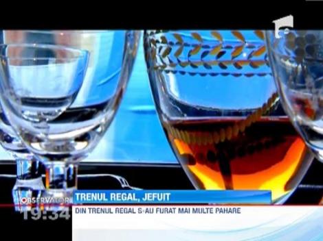 Trenul Regal, jefuit la in Gara CFR Petrosani