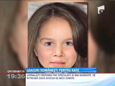 Leacuri romanesti pentru Ducesa Kate