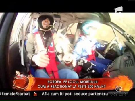 Catalin Bordea, speriat de moarte la 200 km/h