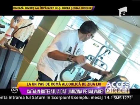 Catalin Botezatu, la un pas de coma alcoolica de ziua lui