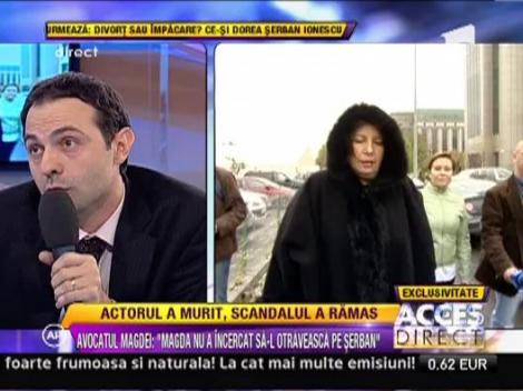 Avocatul Magdei Catone: "Magda si-a dat in judecata fina"