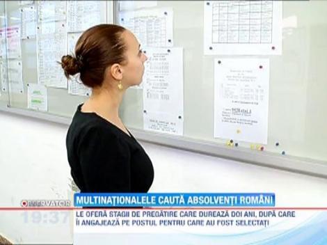 Multinationalele se bat pe absolventii universitatilor din Romania