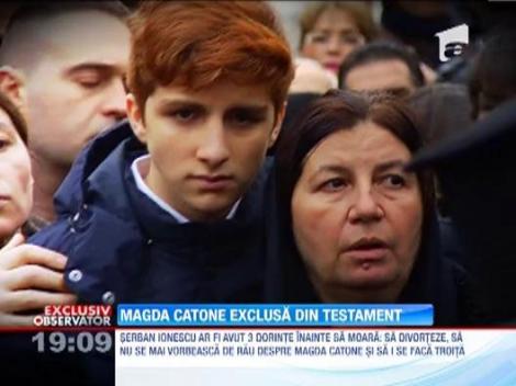 EXCLUSIV! Ce contine testamentul lui Serban Ionescu