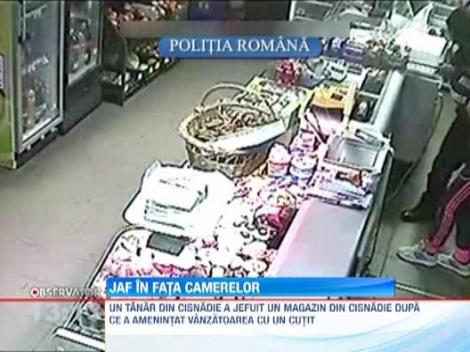 Jaf in fata camerelor