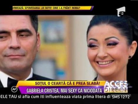 Gabriela Cristea a scapat, in sfarsit, de kilogramele in plus!