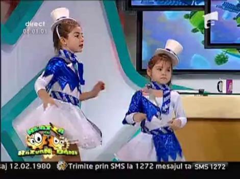 Trupa de prichindei Bucharest Sport Club a dansat la Neatza