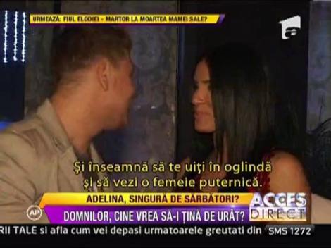 Adelina Pestritu, singura de sarbatori