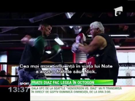 Nate Diaz vrea sa-i ia centura UFC lui Benson Henderson