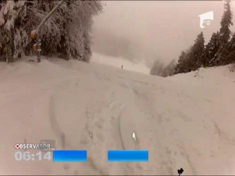 Partiile de pe Valea Prahovei sunt pregatite pentru schi