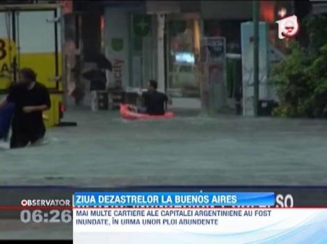 Alerta generala la Buenos Aires! Un nor urias de gaze toxice a fost urmat de o ploaie torentiala care a inundat orasul