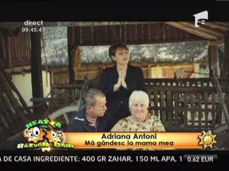Videoclip in premiera la Neatza! Adriana Antoni - "Ma gandesc la mama mea"