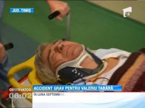 Valeriu Tabara nu isi mai simte picioarele, in urma uni accident auto