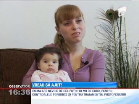 VREAU SA AJUT! /  Emma s-a nascut cu o grava malformatie a inimii