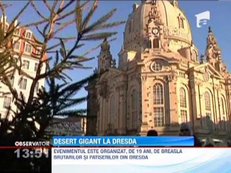 Desert de trei tone la Dresda, cu ocazia Craciunului!