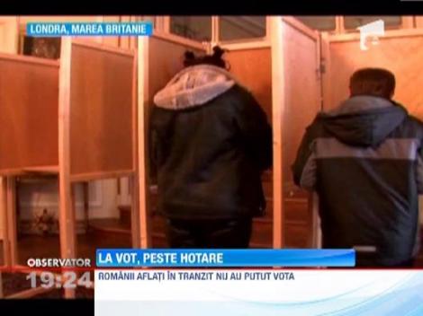 Romanii din diaspora s-au prezentat in numar mare la vot