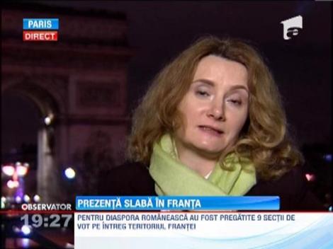 Prezenta slaba la vot in Franta