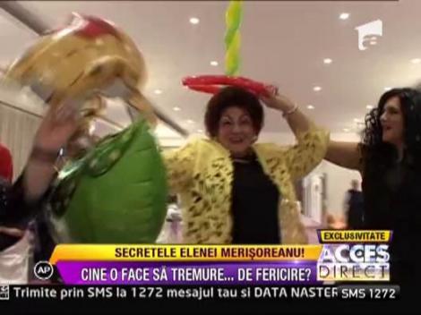 Elena Merisoreanu este in culmea fericirii