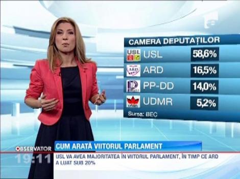 Cum va arata viitorul Parlament al Romaniei