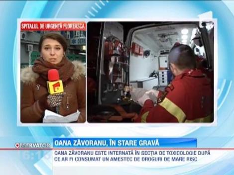 Oana Zavoranu este in coma, ventilata mecanic!
