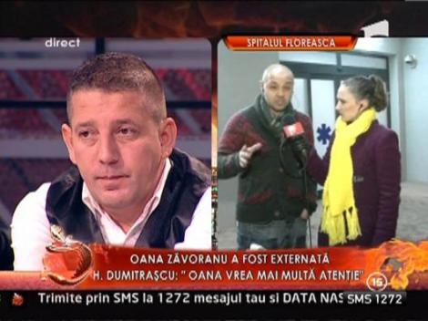 Mihai Mitoseru: "Eu am venit la spital sa o vad pe Oana, dar n-am mai gasit-o"