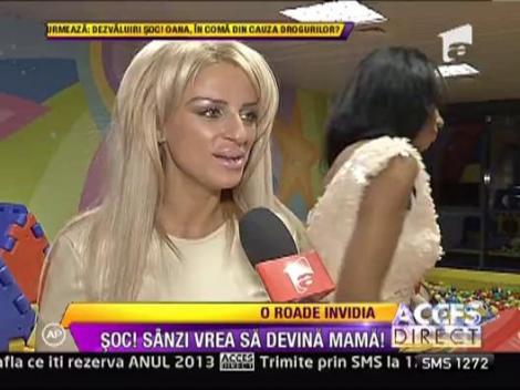 Sanziana Buruiana vrea sa devina mama!