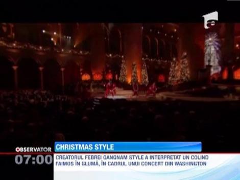 Opan Christmas Style: Psy a intrat in spiritul sarbatorilor