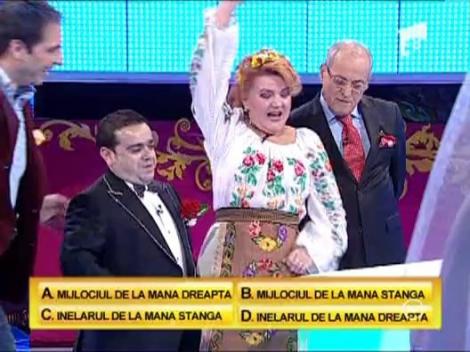 Randul 1: Maria Carneci, Adrian Minune si Nelu Ploiesteanu vs. blonde