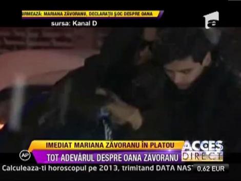 Oana Zavoranu, externata pe propria raspundere