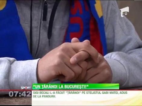 Gigi Becali il pune la zid pe Gabi Matei: "A venit taranoiul la Bucuresti!”