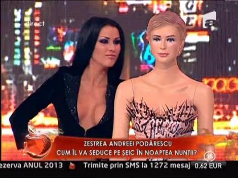 Andreea Podrescu va purta patru rochii in noaptea nuntii!