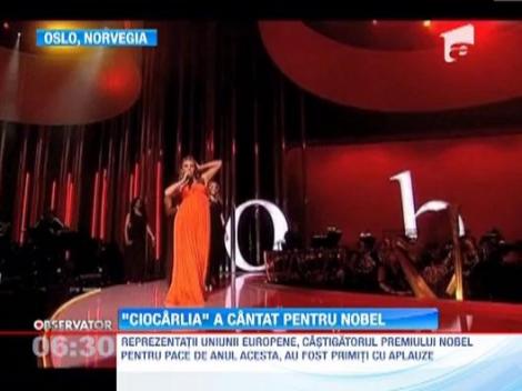 Fanfara Ciocarlia a cantat in onoarea castigatorului premiului Nobel pentru pace