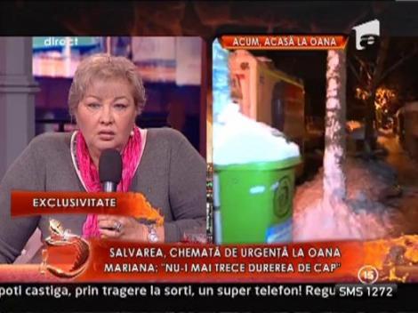 Medicul de pe ambulanta a refuzat sa spuna in ce stare se afla Oana