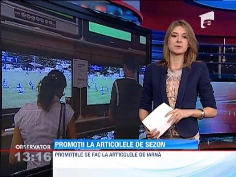 Veste buna: Promotii la articolele de sezon de pana la 50 la suta