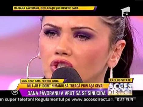 O suferinta veche! Oana Zavoranu: "De ce sa mai traiesc? As fi vrut sa am puterea sa ma sinucid"