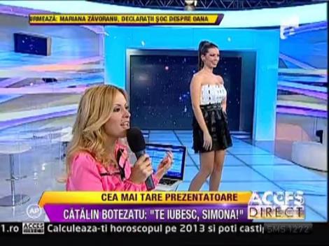 Simona Gherghe , desemnata cea mai buna prezentatoare TV