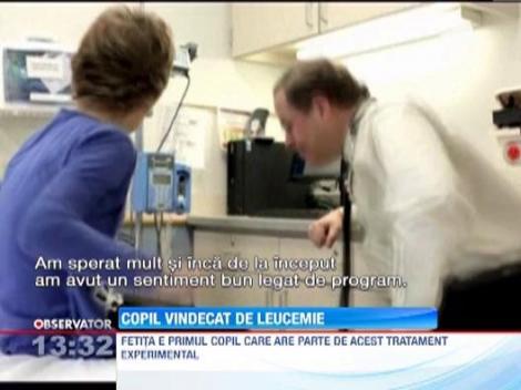 Copil vindecat de leucemie cu ajutorul unei forme dezactivate a virusului HIV