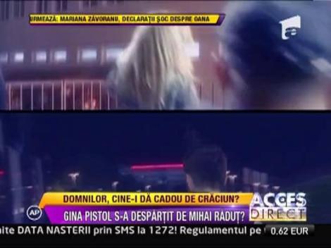 Gina Pistol s-ar fi despartit de fotbalistul Mihai Radut