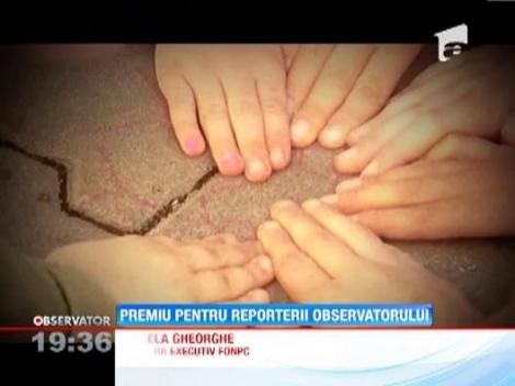Premiu pentru reporterii Observatorului