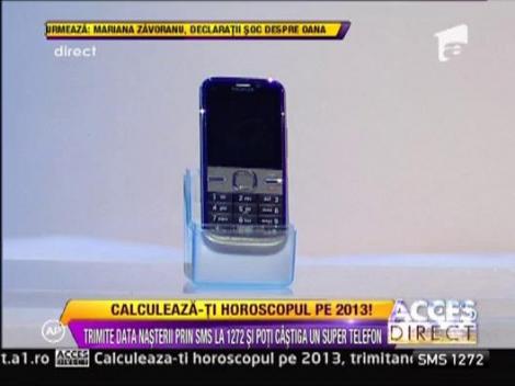Trimite data nasterii prin SMS la 1272 si poti castiga un super telefon!