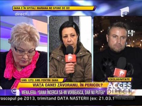 Menajera Oanei Zavoranu a povestit tot ceea ce s-a intamplat cu vedeta in seara incidentului